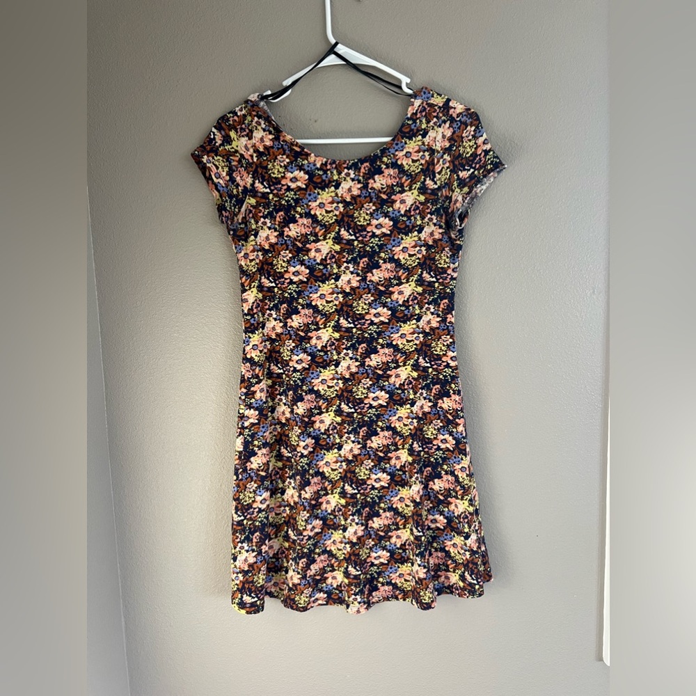 Floral skater dress